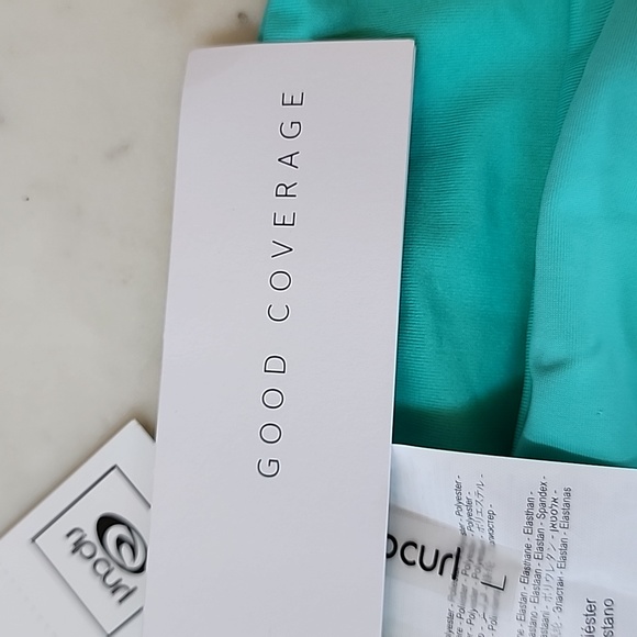 NWT RIPCURL Brights good pant aqua green bikini bottoms Size large - Picture 4 of 7